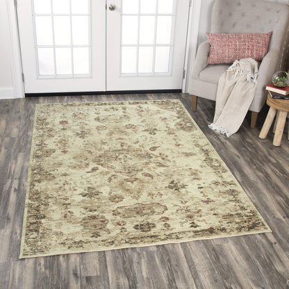Gossamer traditional rug, 5' x 8