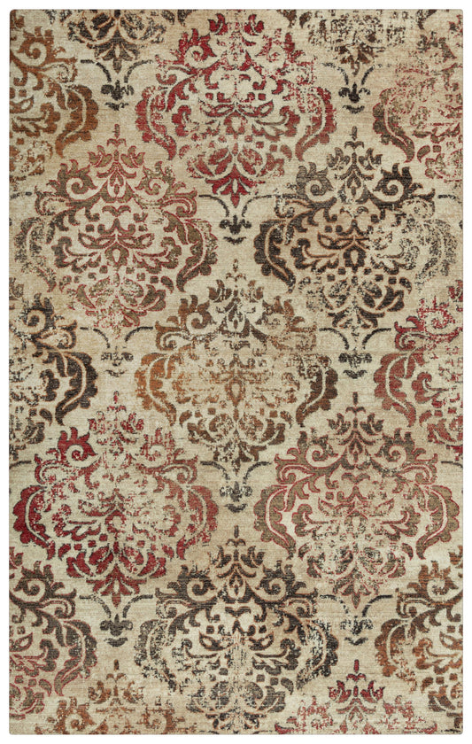 Rug, transitional style, 3' x 5'.