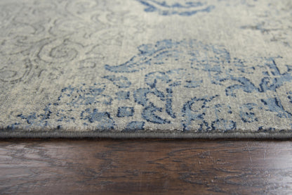 Transitional area rug, 2' x 8'.