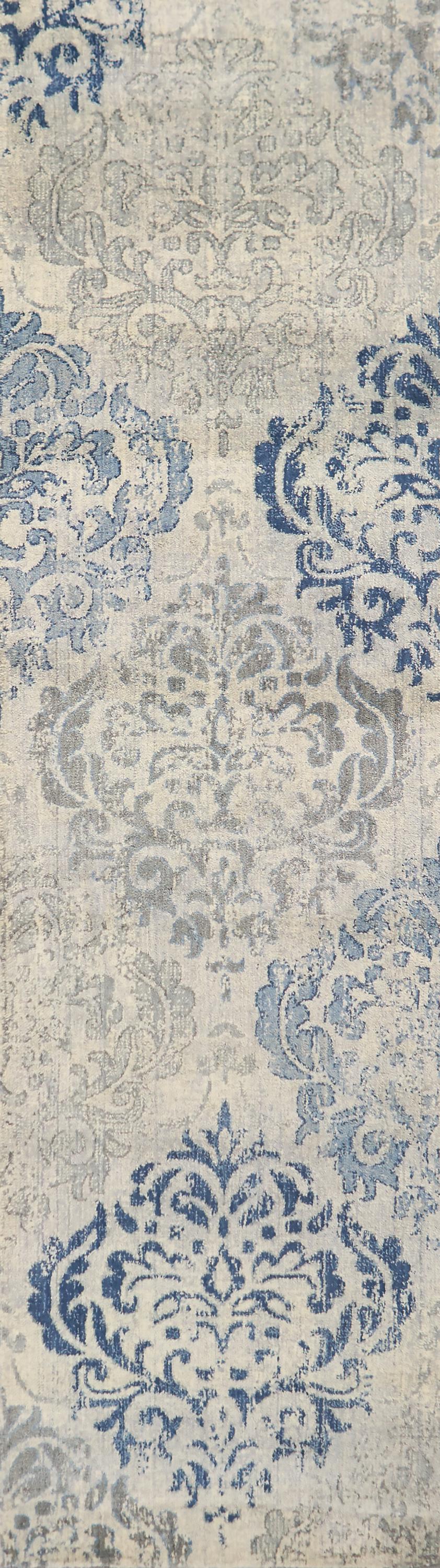 Runner rug, 2' x 10', transitional Gossamer style