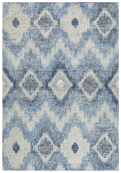Transitional rug, 5' x 8'.