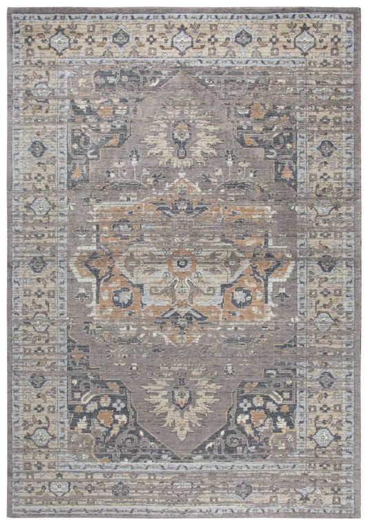 Traditional 2' x 3' rug.