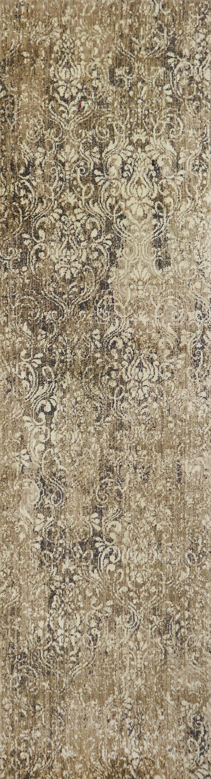 Runner rug, transitional style, 2' x 8'.