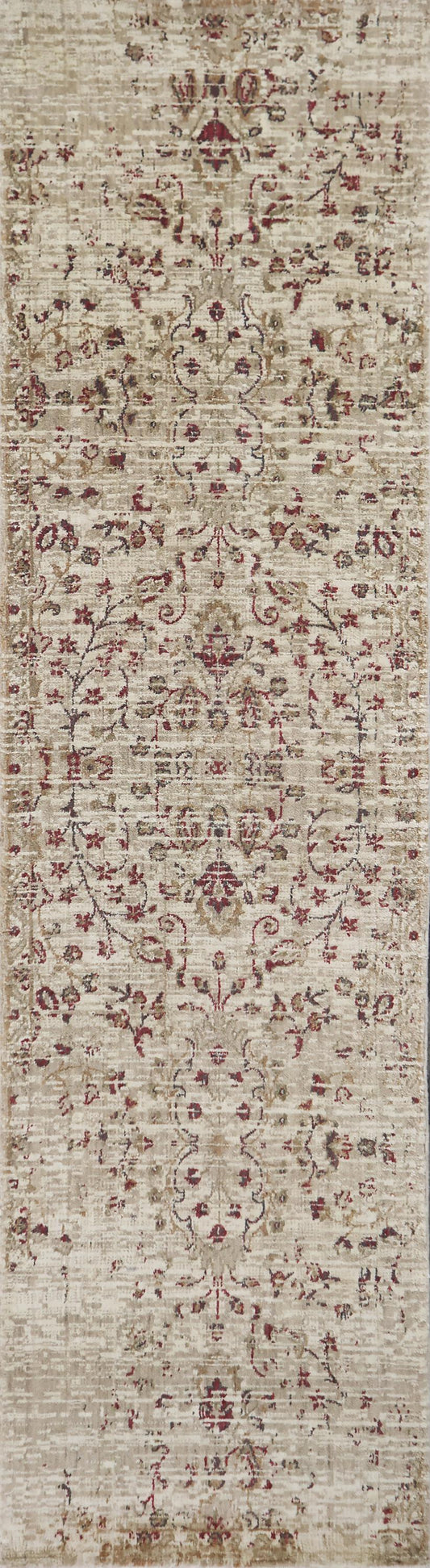 Transitional rug runner, 2' x 10'.