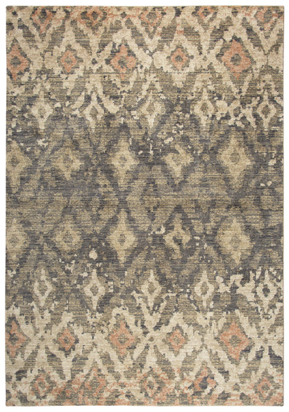 Rug, transitional style, 2' x 3'.