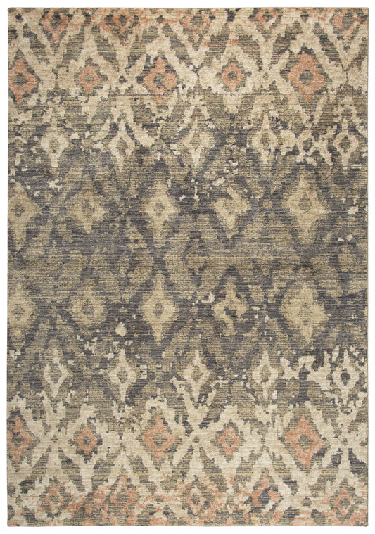 Transitional rug, 10' x 13'.