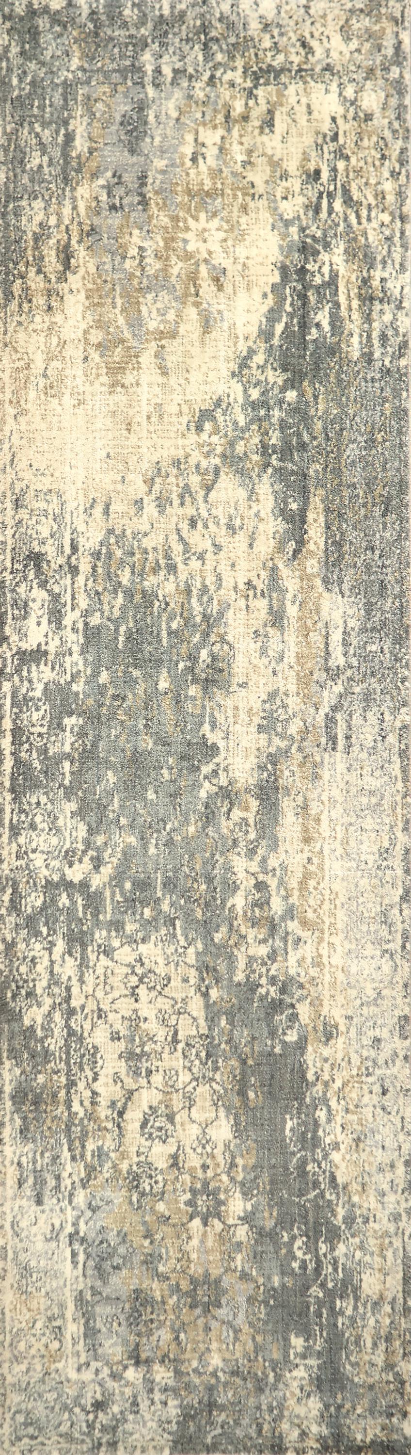 Runner rug, transitional style, 2' x 8'.