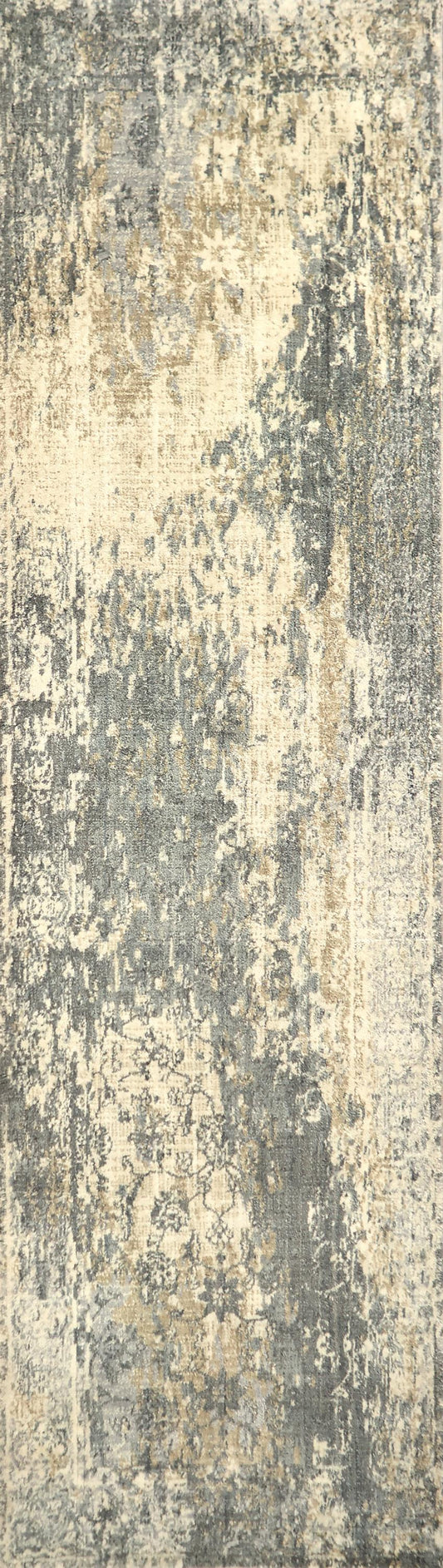 Runner rug, transitional style, 2' x 8'.