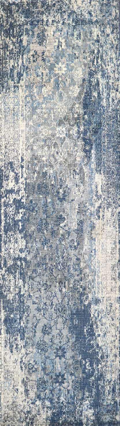 Transitional rug, 2' x 8' runner.