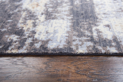 Contemporary rug, 2' x 8'.