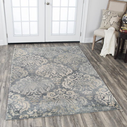 Gossamer transitional rug, 9' x 12'.