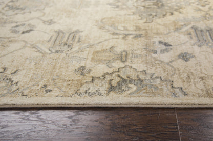 Rug, transitional style, 3' x 5