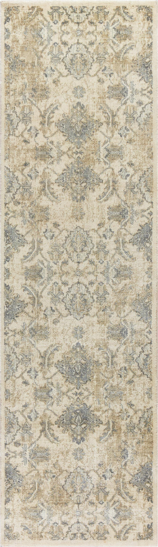 Transitional style runner rug, 2' x 10'.