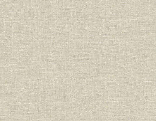 Seabrook Designs Linen & Silk Textures Nomi Faux Linen Contemporary Warm Neutrals & Beiges Matte Sidewall - GT30006