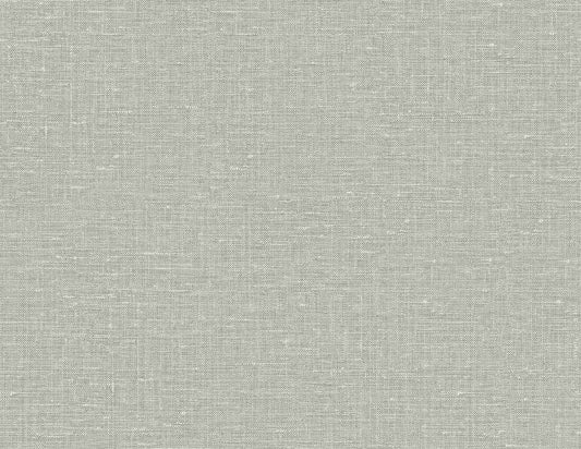 Seabrook Designs Linen & Silk Textures Nomi Faux Linen Contemporary Aquas & Teals Matte Sidewall - GT30008