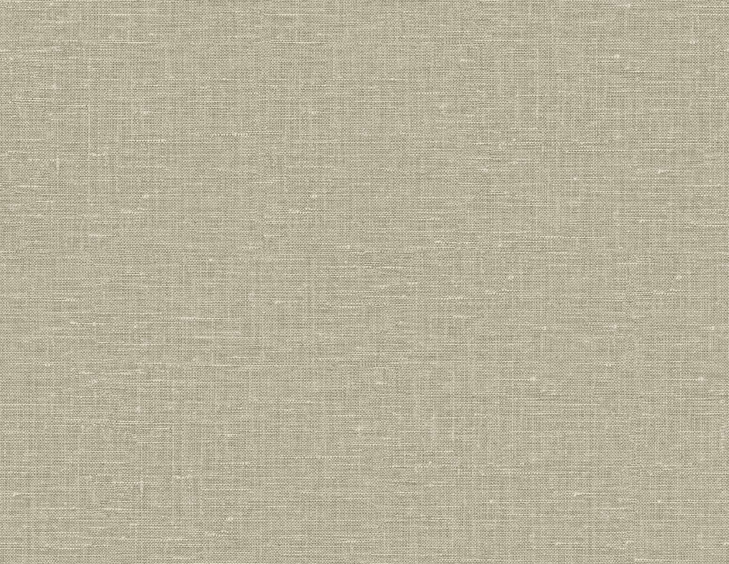 Seabrook Designs Linen & Silk Textures Nomi Faux Linen Contemporary Warm Neutrals & Beiges Matte Sidewall - GT30010