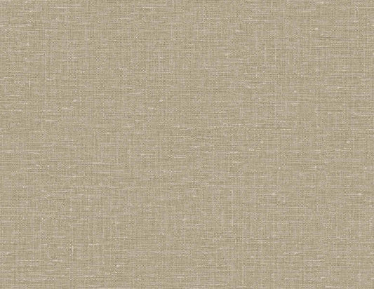 Seabrook Designs Linen & Silk Textures Nomi Faux Linen Contemporary Warm Neutrals & Beiges Matte Sidewall - GT30011