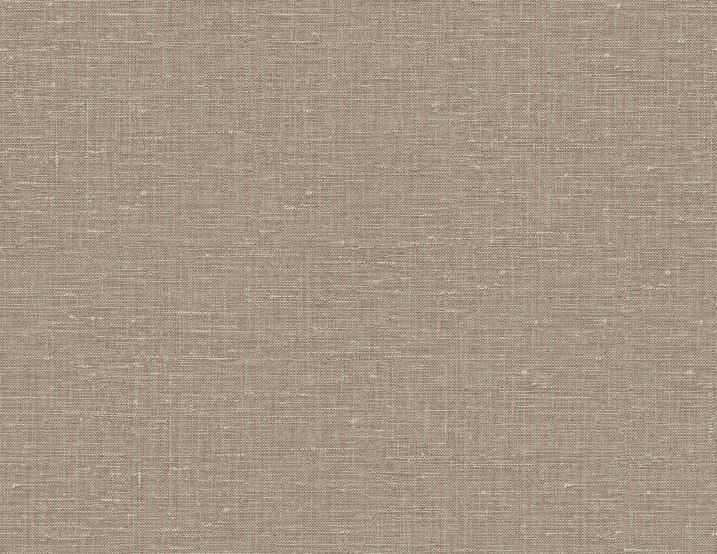 Seabrook Designs Linen & Silk Textures Nomi Faux Linen Contemporary Warm Neutrals & Beiges Matte Sidewall - GT30012