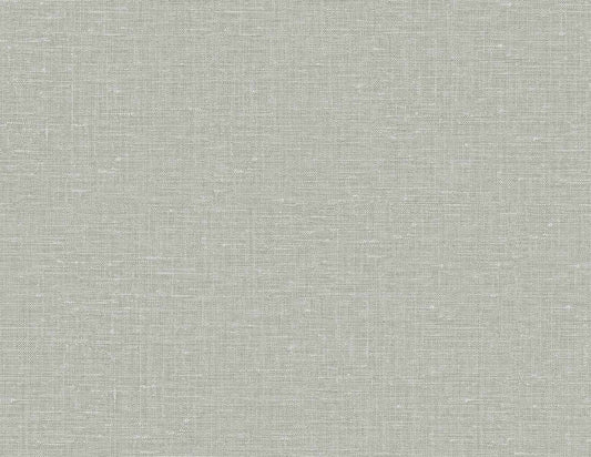 Seabrook Designs Linen & Silk Textures Nomi Faux Linen Contemporary Grays Matte Sidewall - GT30025