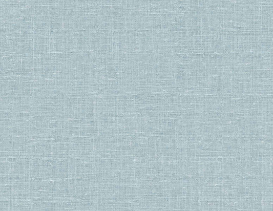 Seabrook Designs Linen & Silk Textures Nomi Faux Linen Contemporary Whites & Off Whites Matte Sidewall - GT30029