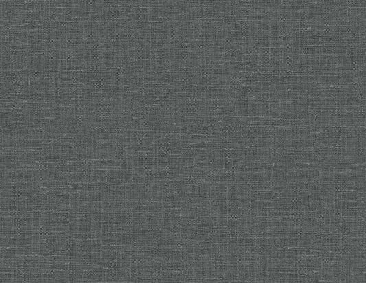 Seabrook Designs Linen & Silk Textures Nomi Faux Linen Contemporary Grays Matte Sidewall - GT30031