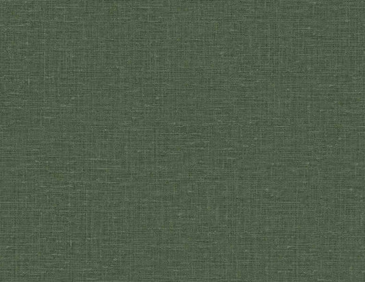 Seabrook Designs Linen & Silk Textures Nomi Faux Linen Contemporary Greens Matte Sidewall - GT30034