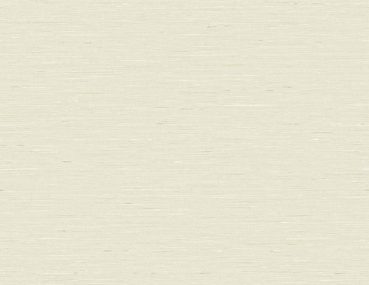 Seabrook Designs Linen & Silk Textures Bangkok Faux Silk Contemporary Warm Neutrals & Beiges Matte Sidewall - GT30103