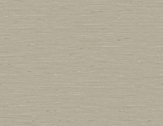 Seabrook Designs Linen & Silk Textures Bangkok Faux Silk Contemporary Browns & Taupes Matte Sidewall - GT30107