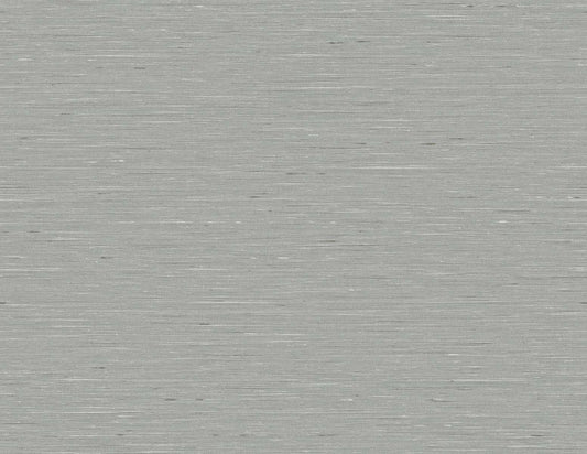 Seabrook Designs Linen & Silk Textures Bangkok Faux Silk Contemporary Grays Matte Sidewall - GT30108