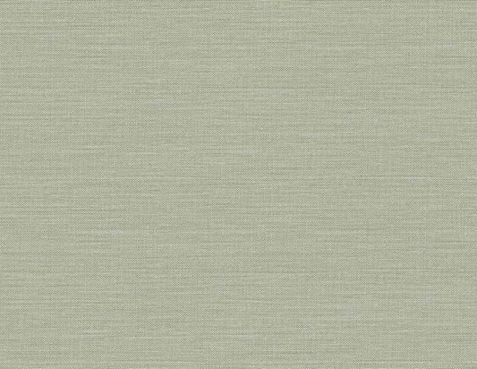 Seabrook Designs Linen & Silk Textures Libeco Faux Linen Contemporary Greens Matte Sidewall - GT30206