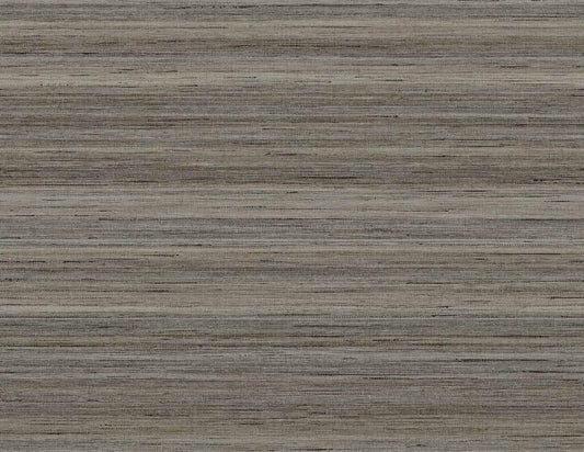 Seabrook Designs Linen & Silk Textures Meiya Stria Contemporary Browns & Taupes Matte Sidewall - GT30408