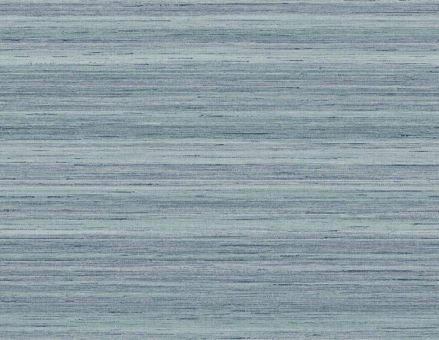 Seabrook Designs Linen & Silk Textures Meiya Stria Contemporary Blues Matte Sidewall - GT30412