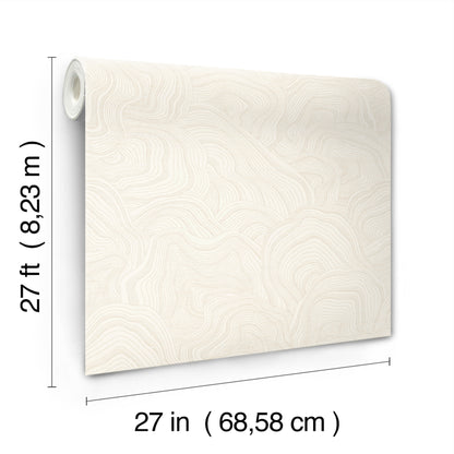 York Wallcoverings Classics Geodes White Wallpaper Eclectic Bohemian Whites and Off-Whites   - GT4529