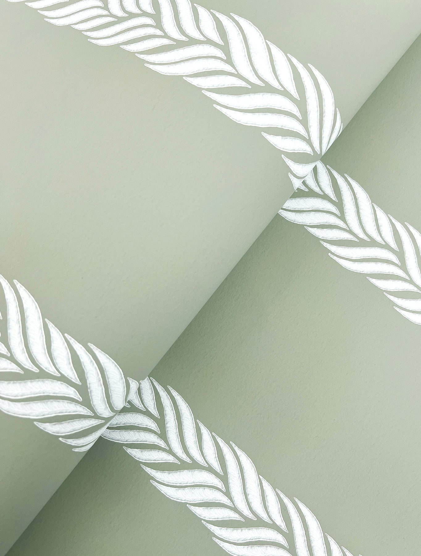 York Wallcoverings Classics Braided Stripe Green Wallpaper Transitional Stripes Greens   - GT4541