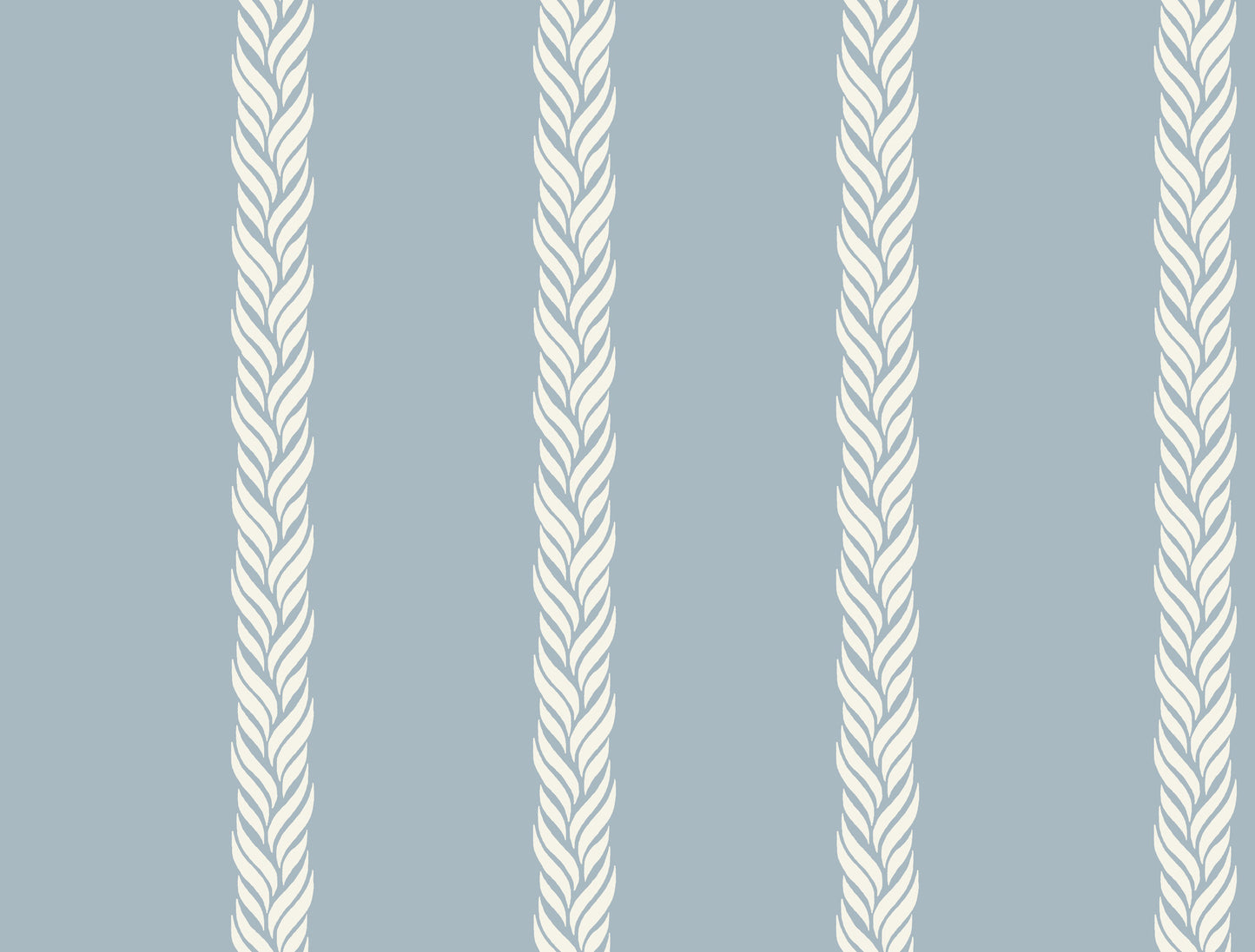 York Wallcoverings Classics Braided Stripe Blue Wallpaper Transitional Stripes Blues   - GT4546