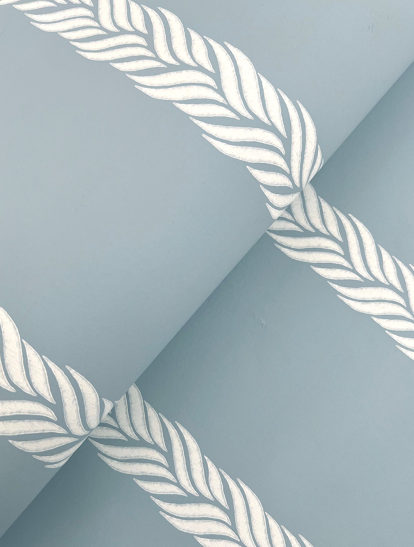 York Wallcoverings Classics Braided Stripe Blue Wallpaper Transitional Stripes Blues   - GT4546