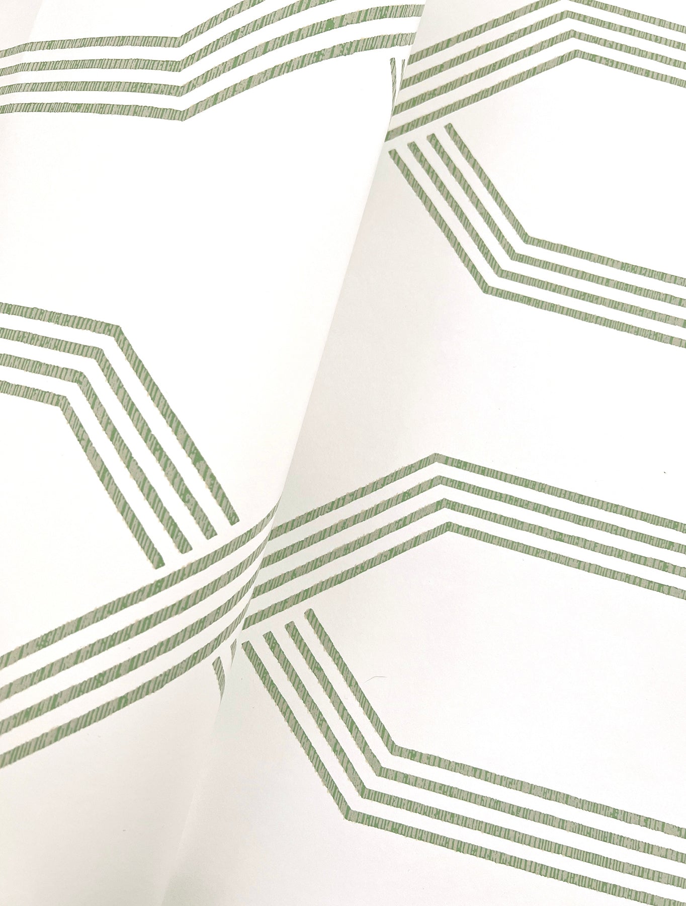 York Wallcoverings Classics Palisade Green Wallpaper Transitional Geometrics Greens   - GT4555
