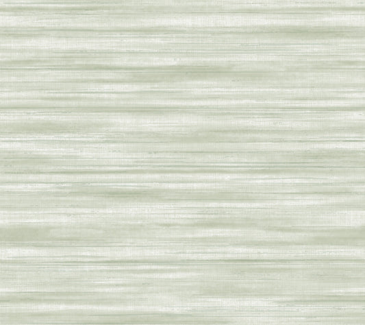 York Wallcoverings Classics Brushed Linen Green Wallpaper Transitional Weaves Greens   - GT4561