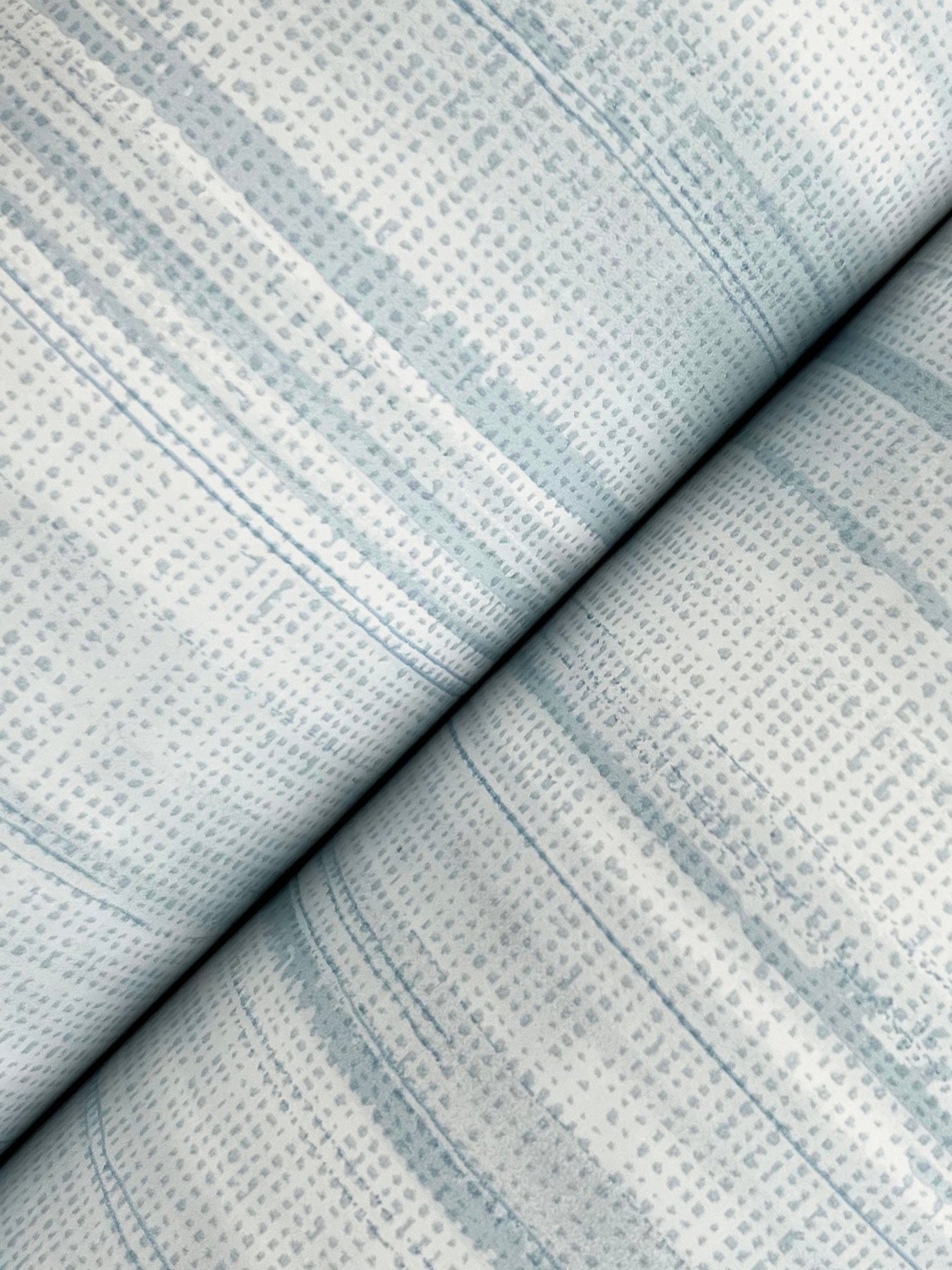 York Wallcoverings Classics Brushed Linen Light Blue Wallpaper Transitional Weaves Blues   - GT4564