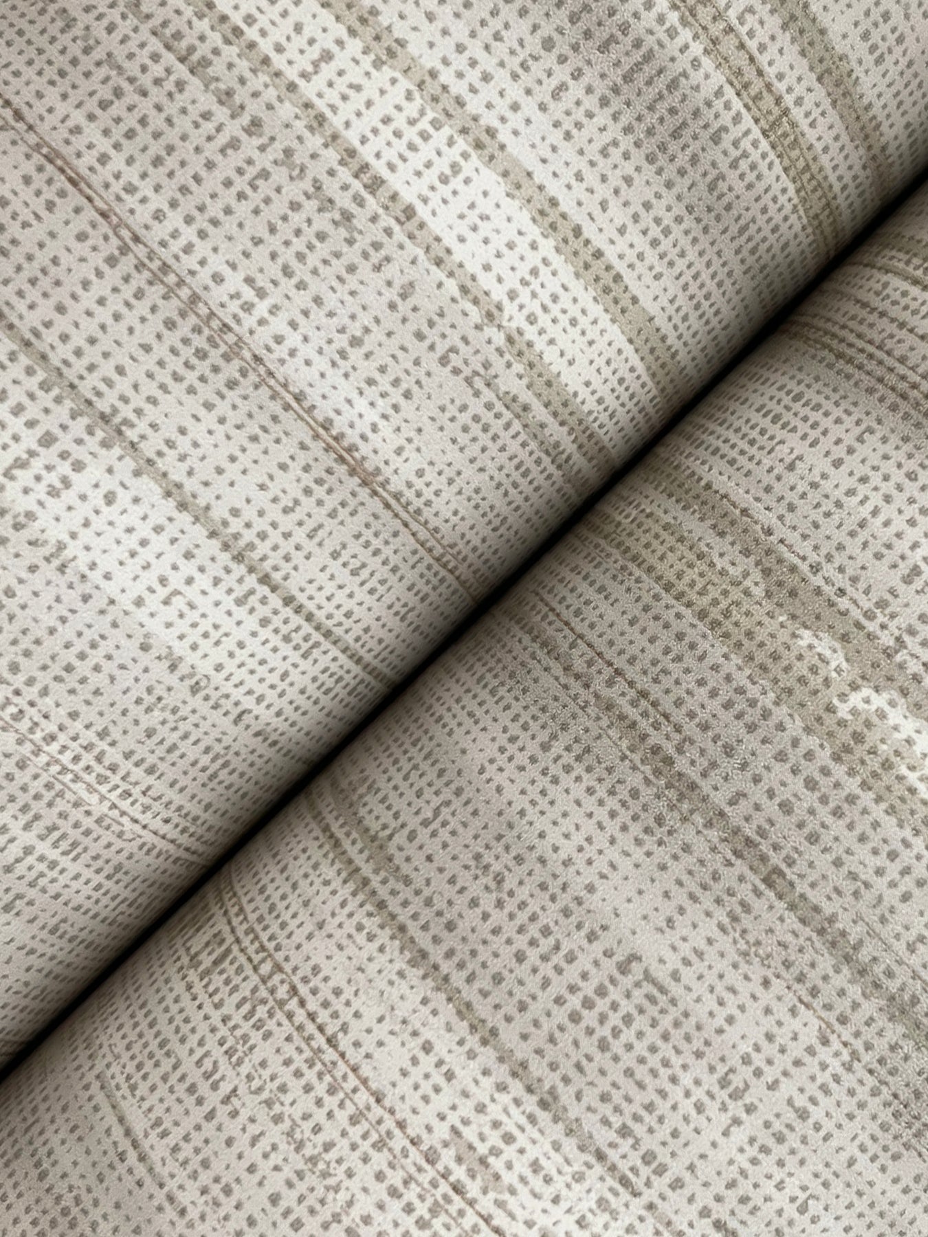 York Wallcoverings Classics Brushed Linen Taupe Wallpaper Transitional Weaves Browns   - GT4566