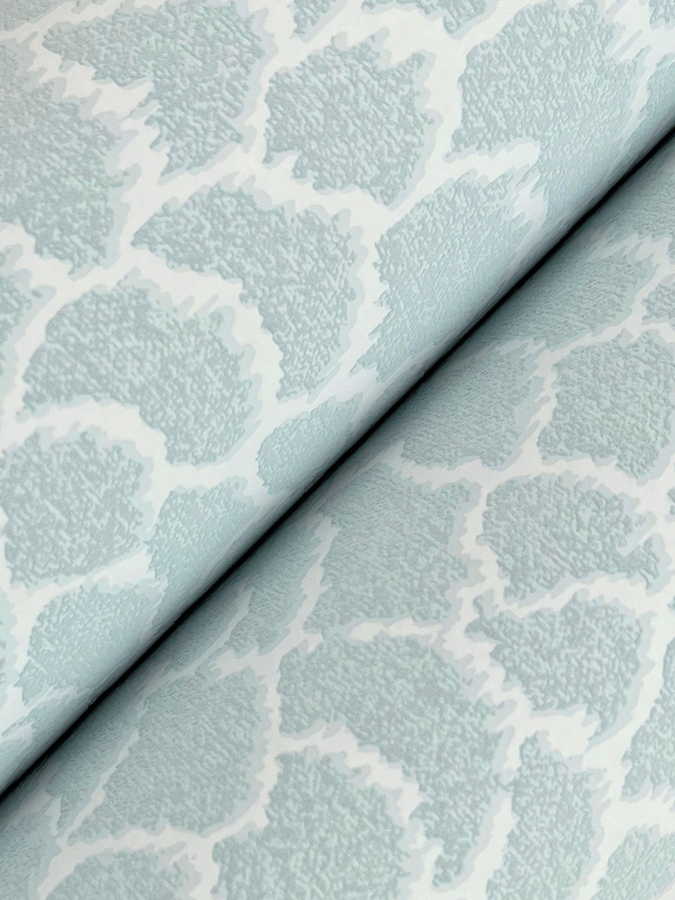 York Wallcoverings Classics Nadie Blue Wallpaper Transitional Textures Blues   - GT4572