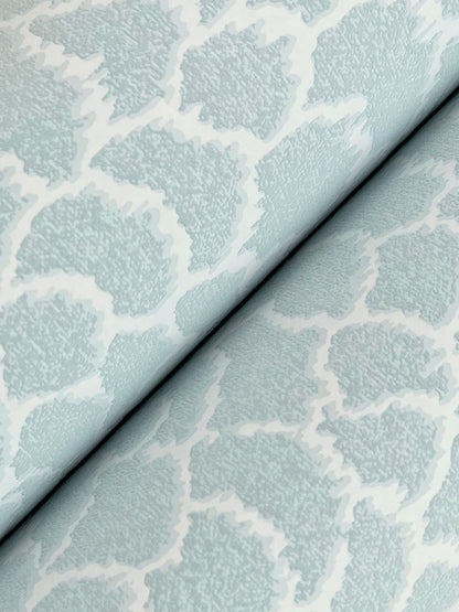 York Wallcoverings Classics Nadie Blue Wallpaper Transitional Textures Blues   - GT4572