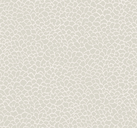 York Wallcoverings Classics Nadie Grey Wallpaper Transitional Textures Greys   - GT4574