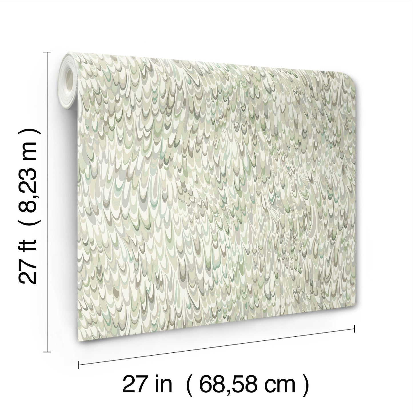 York Wallcoverings Classics Aslan Green Wallpaper Eclectic Bohemian Greens   - GT4582