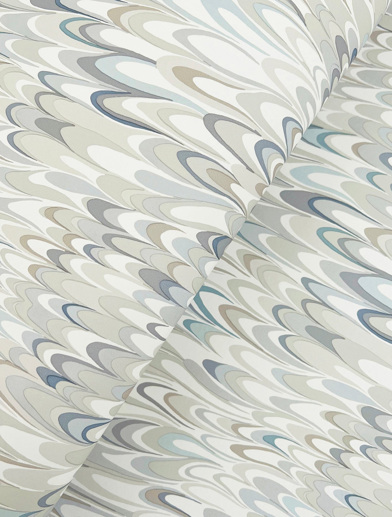 York Wallcoverings Classics Aslan Blue Wallpaper Eclectic Bohemian Blues   - GT4584