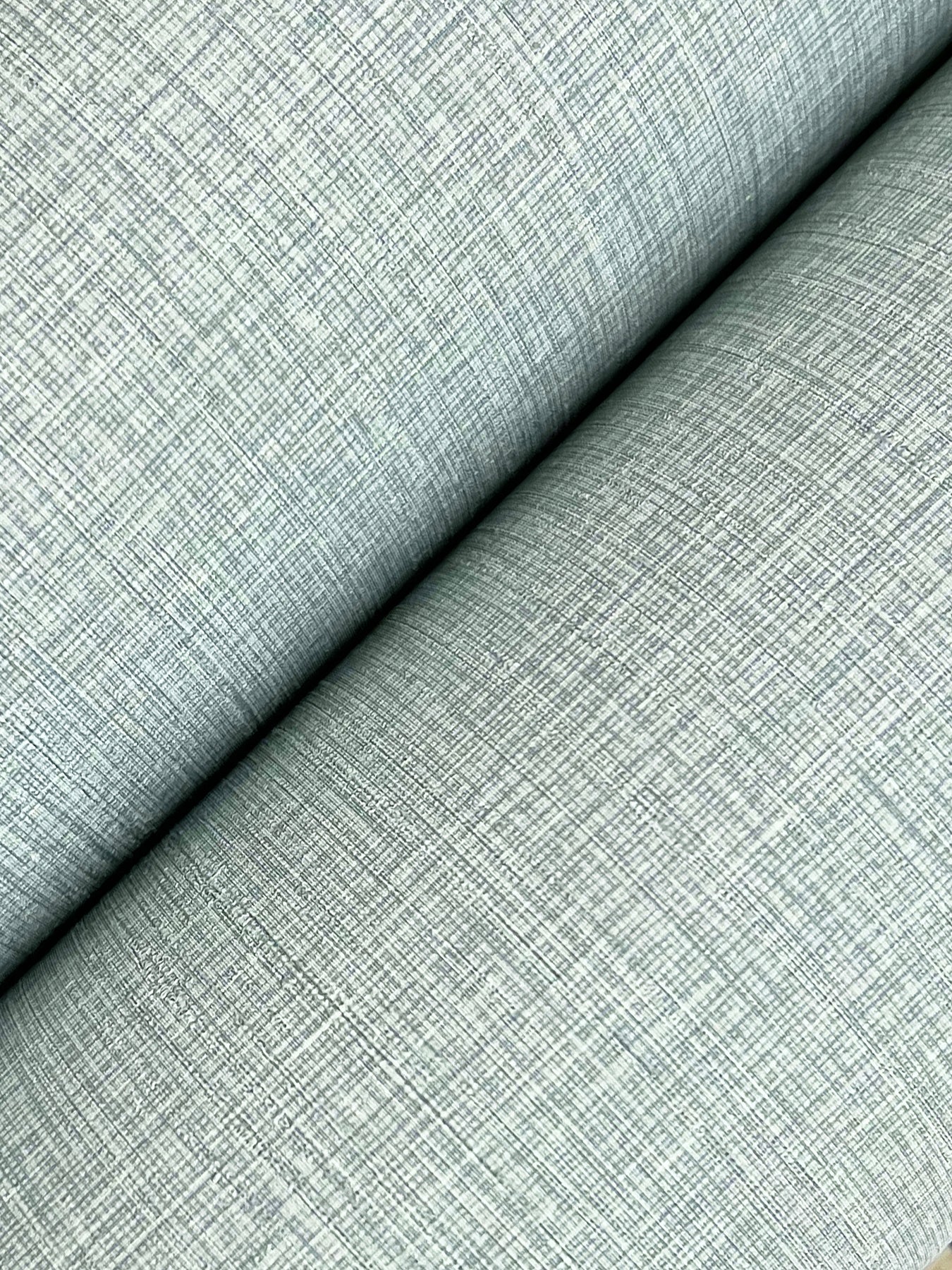 York Wallcoverings Grasscloth and Natural Resource Amari Airy Wallpaper Transitional Weaves Greys   - GT4598N
