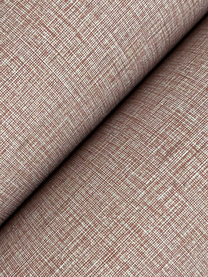 York Wallcoverings Designer Sisals Fan Deck Amari Sedona Wallpaper Transitional Weaves Reds   - GT4599N