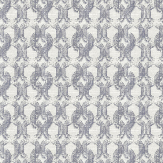 STOUT TEXTILES  MULTIPURPOSE,WOVENS TRANSITIONAL,, GEOMETRIC DENIM   - GULF-1