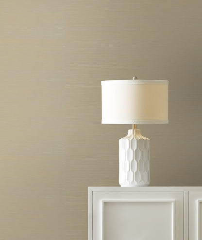 York Wallcoverings Ronald Redding Maguey Sisal Almond Wallpaper Grasscloth Naturals Almond  Wallpaper - GV0105NW