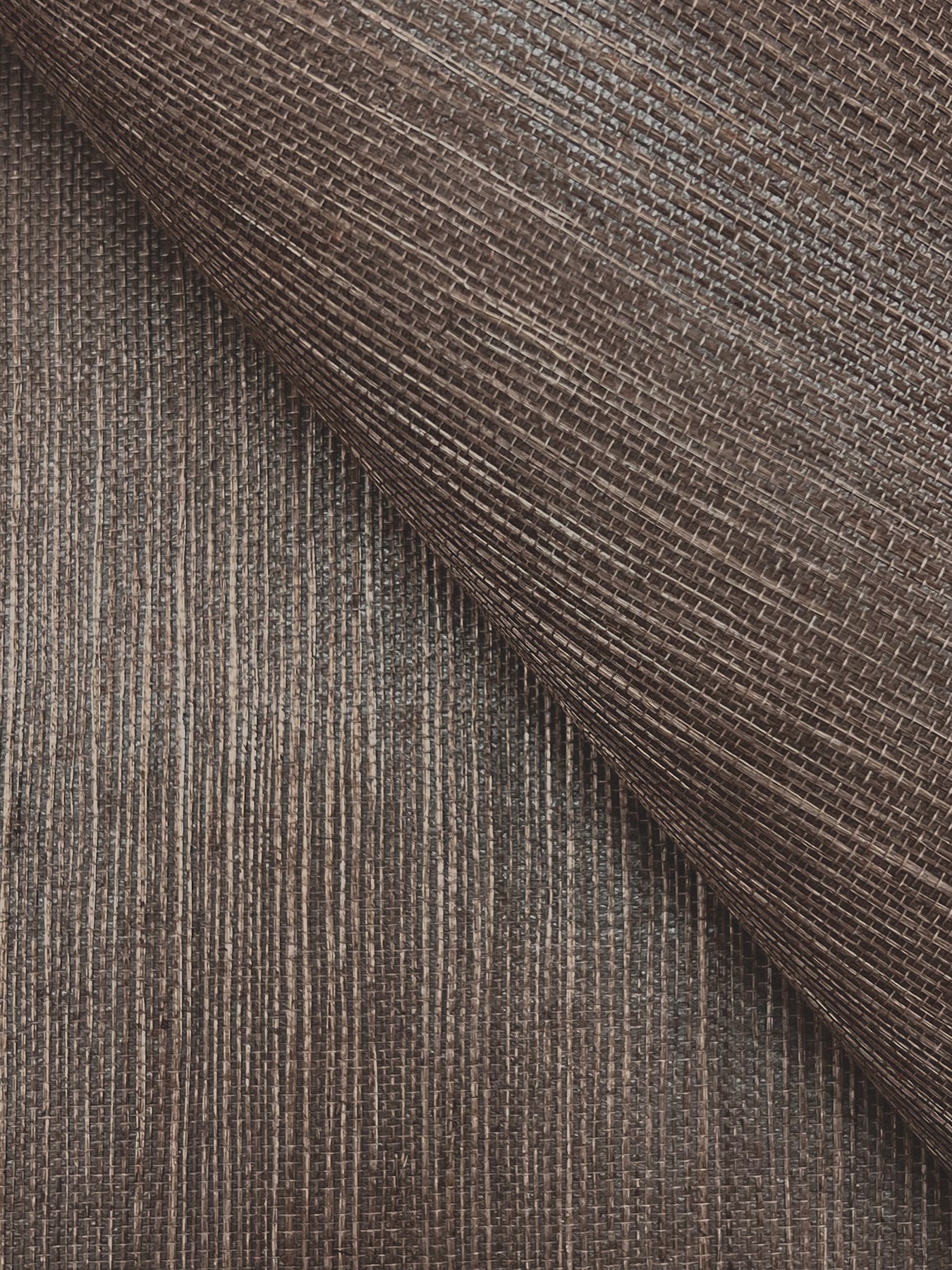 York Wallcoverings Designer Sisals Fan Deck Maguey Sisal Mink Wallpaper Traditional Grasscloth Browns   - GV0108NWFD